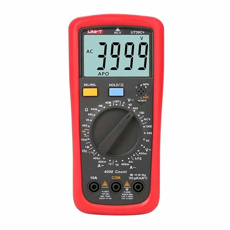 Multimetro Digital UT39C+